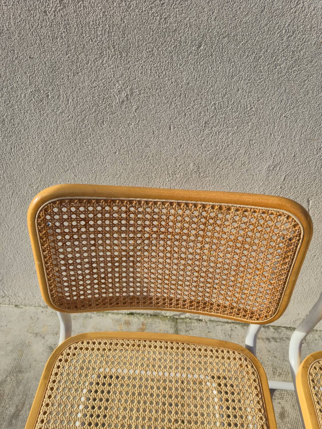 Paire de chaises Marcel Breuer modèle B32 vintage
