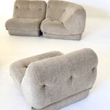 Nuvolone Modular Lounge Sofa with Coffee Table by Rino Maturi for Mimo Pado