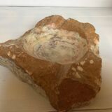 Large natural stone ashtray/trinket tray