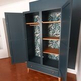 Scandinavian wardrobe wardrobe ganne blue