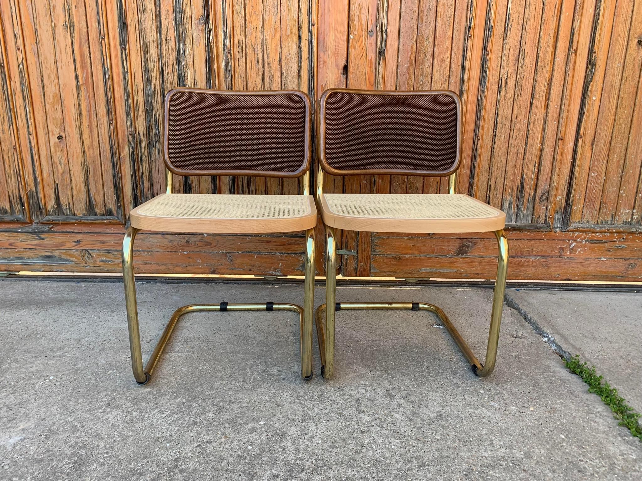 Marcel Breuer "1970 cesca" chairs set of 2