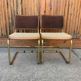 Marcel Breuer "1970 cesca" chairs set of 2