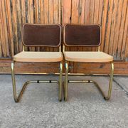 Marcel Breuer "1970 cesca" chairs set of 2
