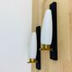 Pair of wall lamps Lunel/Arlus opaline 50s