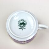 Mid Century Freiberger porcelain diamond, espresso tableware