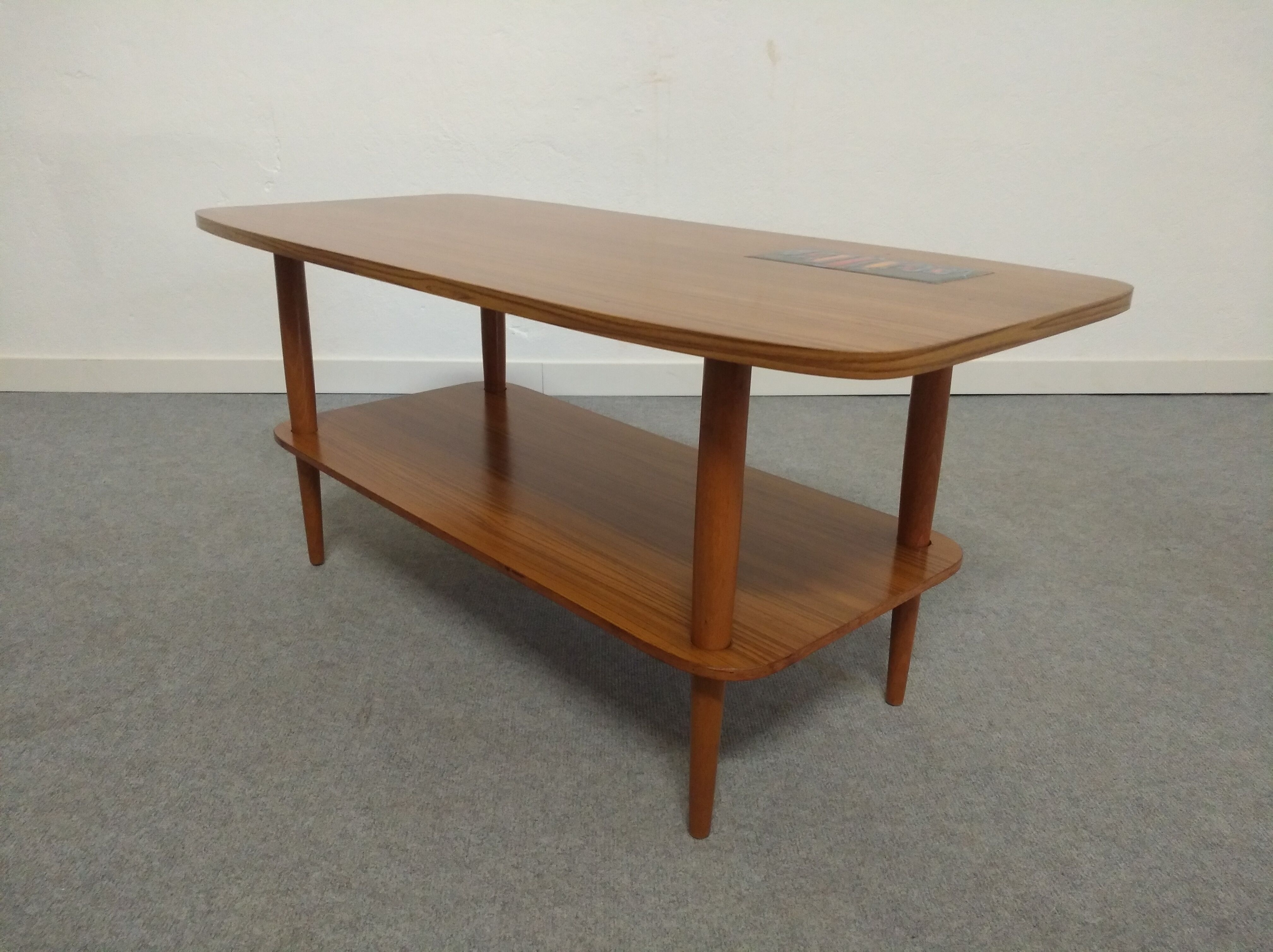 50s coffee table in teak