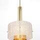 Large Murano hanging lamp by Hillebrand, 1970s