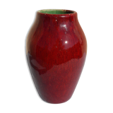 Burgundy vase