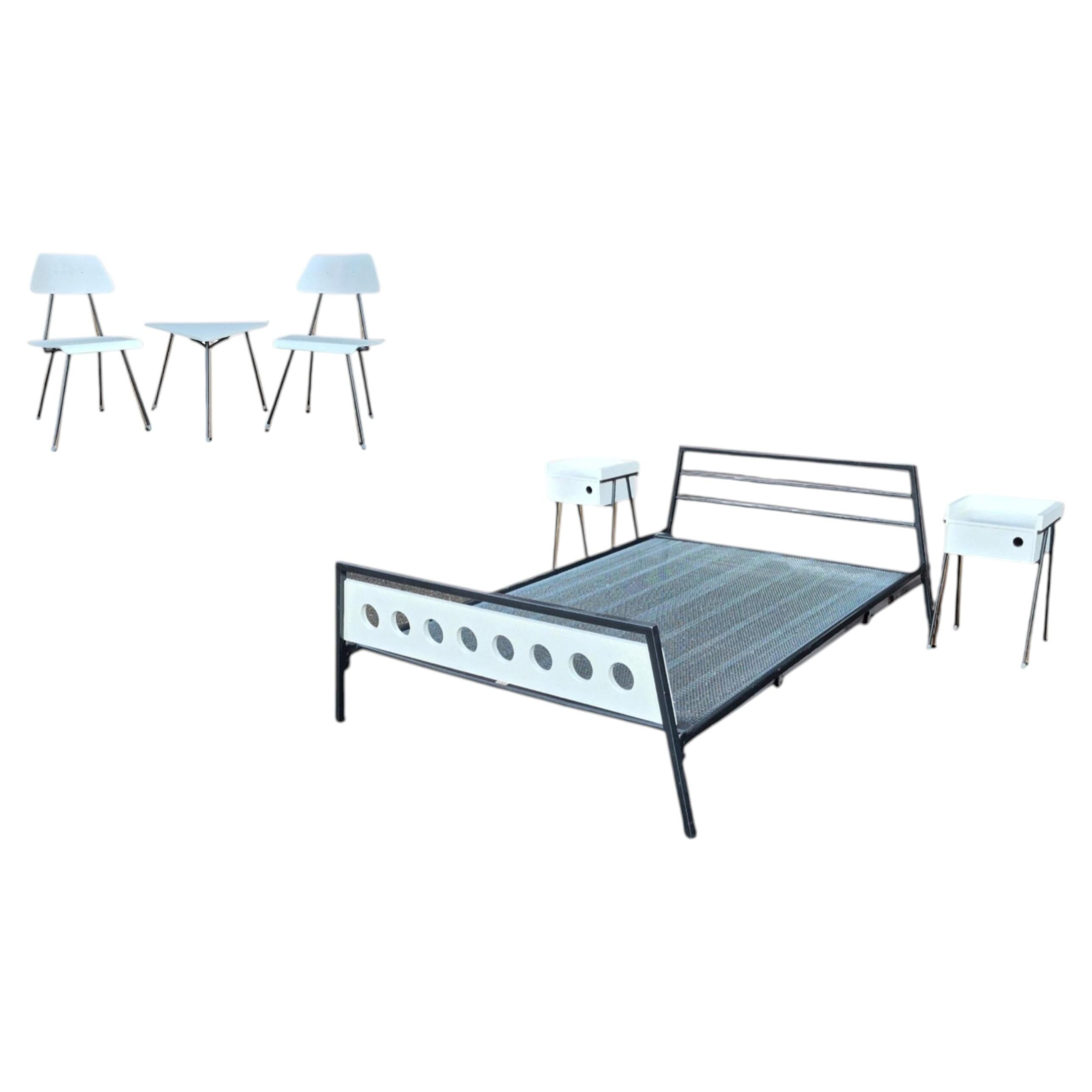 Bedroom set Kamer 56 by Rob Parry and Emile Truijen for DiCo, Netherlands 1950