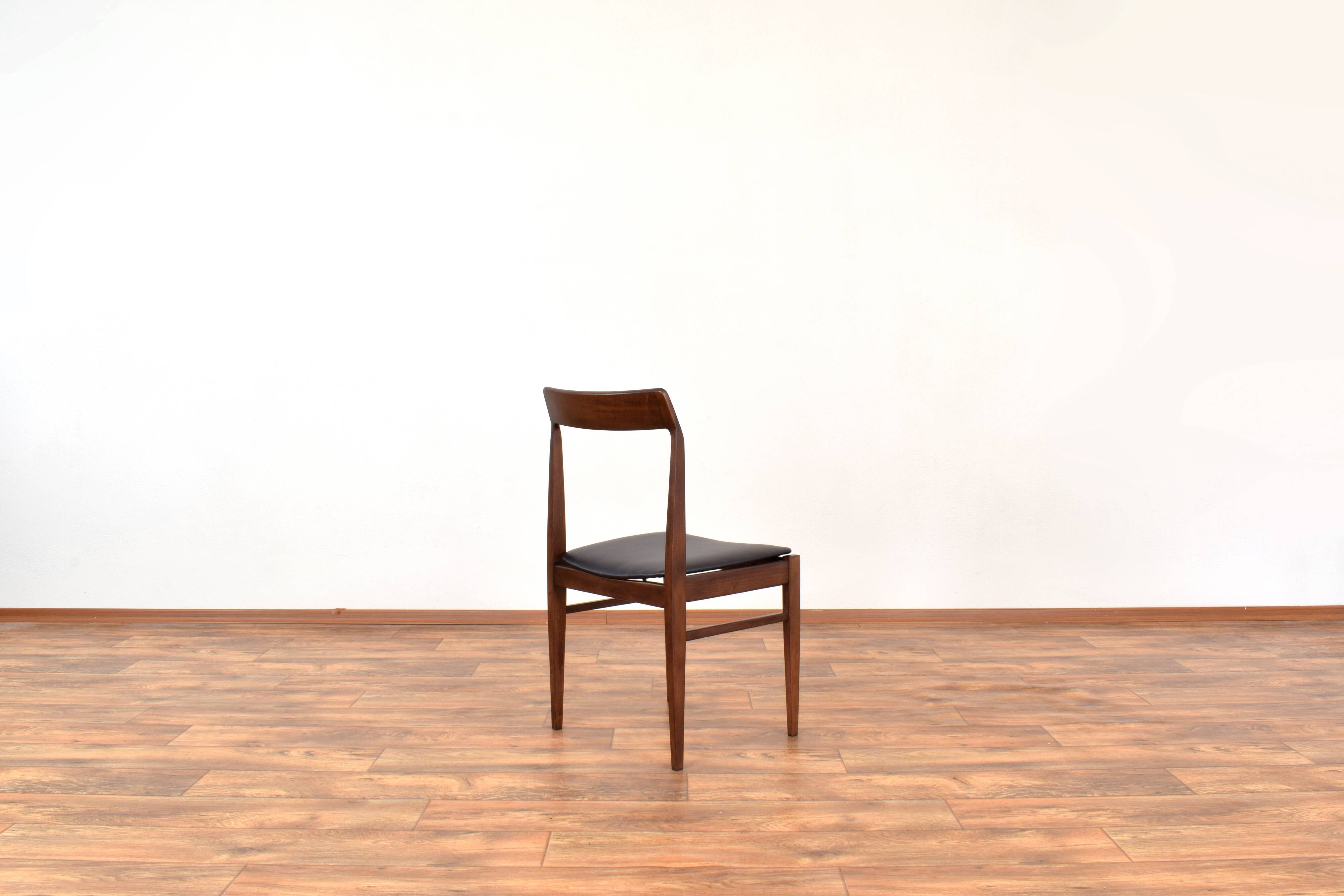 Chaises de Salle à Manger Mid-Century Polonaises par E. Homa, 1960s, Set de 4