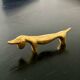 1 Set of 2 boxes of 6 dog and horse shaped knife holders