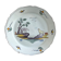 Decorative ceramic plate with "The Wolf and the Lamb" design