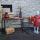 vintage school office for decoration or industrial style console