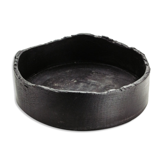 Vide poche bois brule Shou Sugi Ban