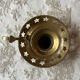 Brass cellar rat candlestick
