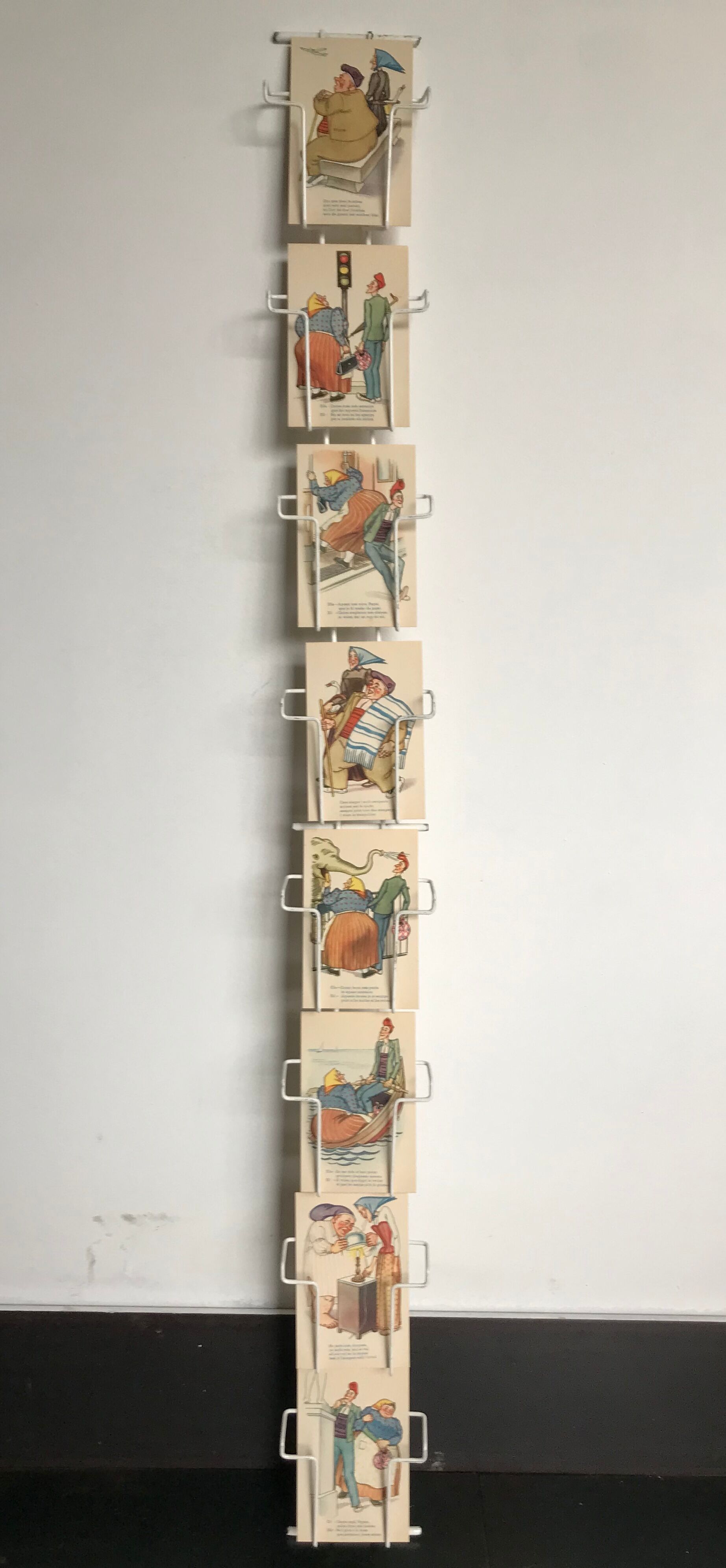 Postcard or photo display