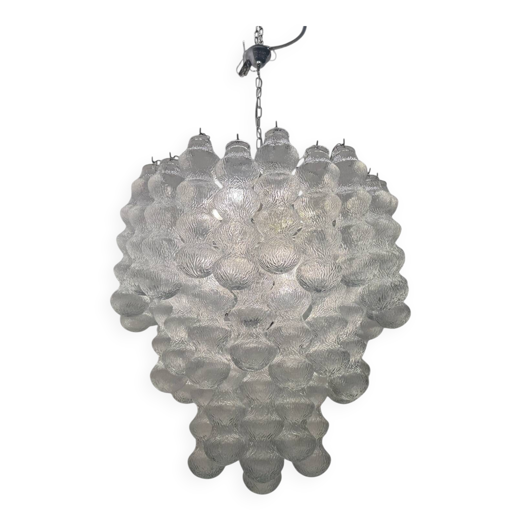 Extra Large Extra Large Murano  Glass Chandelier, 1980s