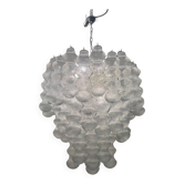 Lustre extra large en verre de Murano, années 1980