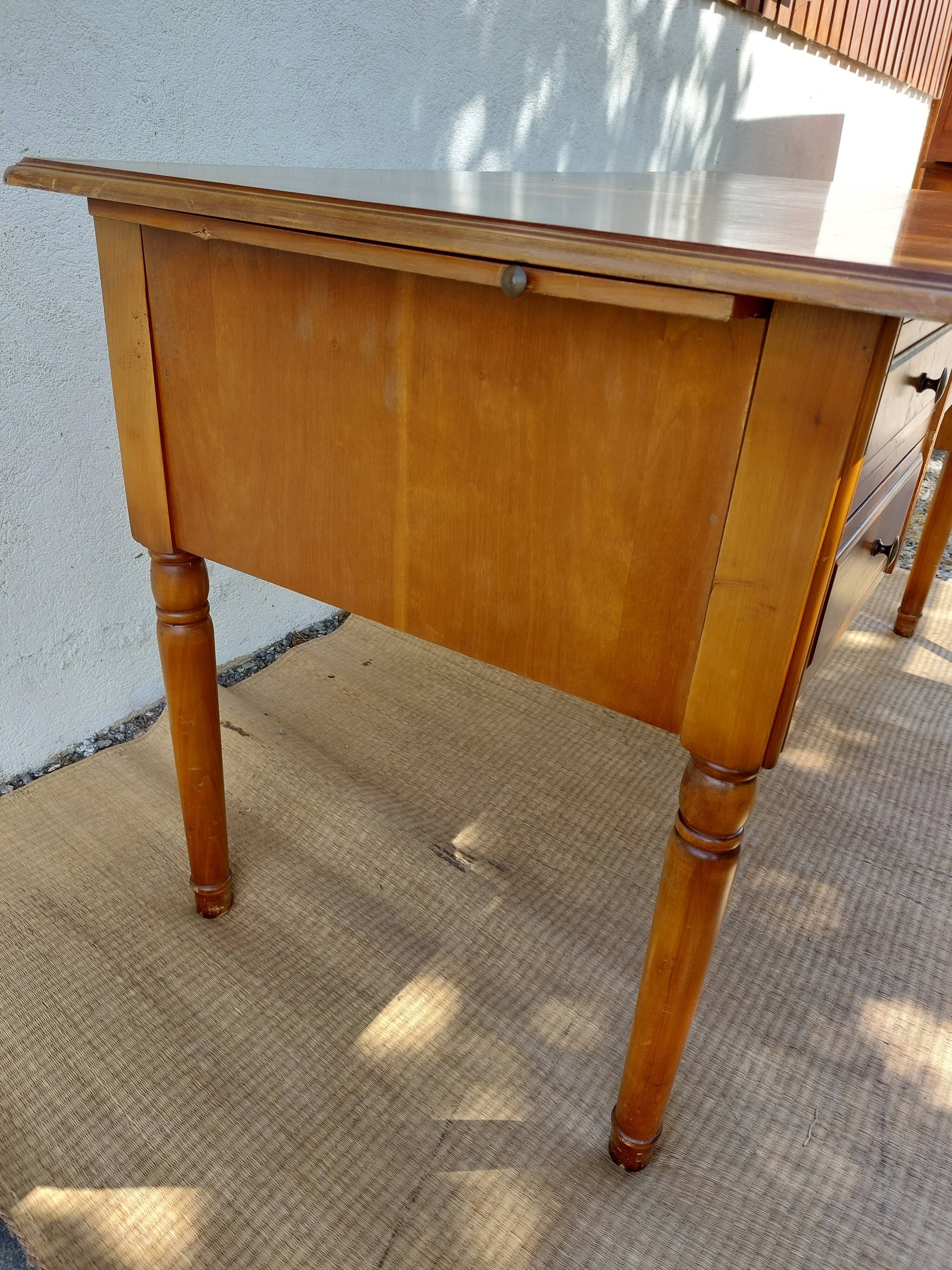 Bureau bois avec rallonges