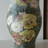 Vase peint à la main XIXeme