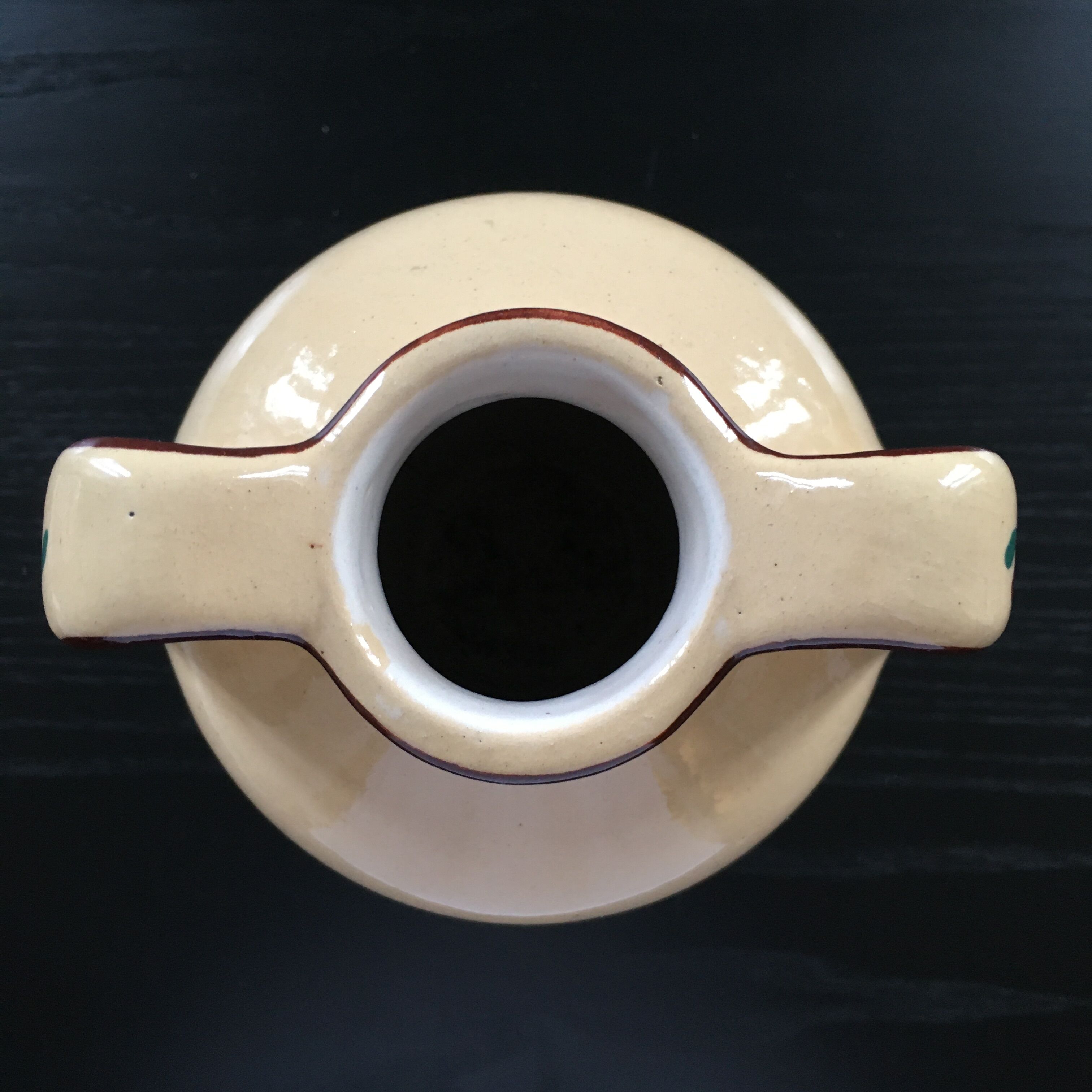 Vase signed Keraluc Quimper