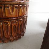 Large ceramic vase signed marius bessone vallauris 1950