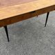Vintage 1960s compas leg console bureau