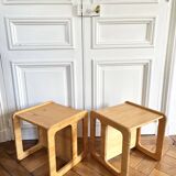 Pair of end tables, coffee tables or bedside tables