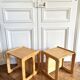 Paire de bouts de canapé tables basses ou chevets