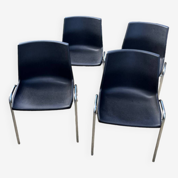 Lot de 4 chaises JP. Emonds