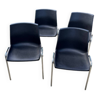 Lot de 4 chaises JP. Emonds