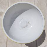 Vintage earthenware fruit bowl