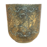 Serious brass pot