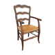 Provencal chair, mulched, vintage, early 20th century