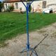 Vintage Coat Rack, Metal and Wooden Balls.