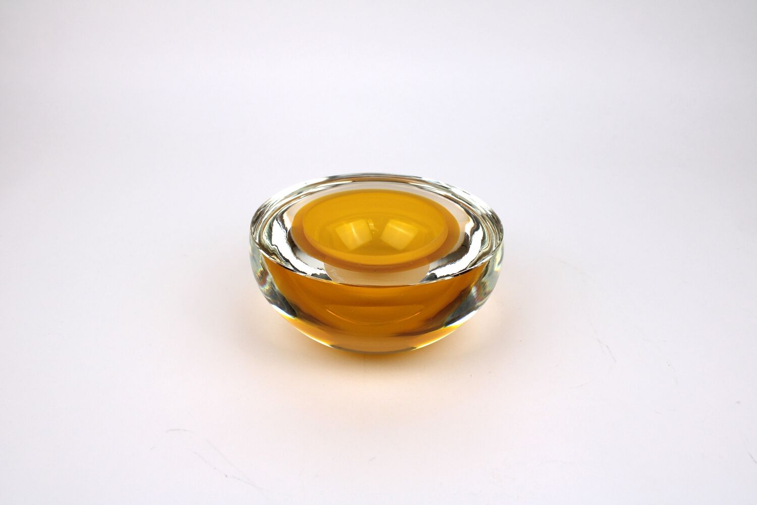 Bol en verre De Majo Murano Italie années 1990