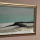 Large Original Swedish Oil on Canvas – 'Coastal Landscape' by Eric Cederberg (1897–1984) – Signed – vintage and framed – 36 × 87 cm (14.2 × 34.3 inches)