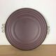 Mirror tray with brass rim 33cm