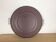 Mirror tray with brass rim 33cm