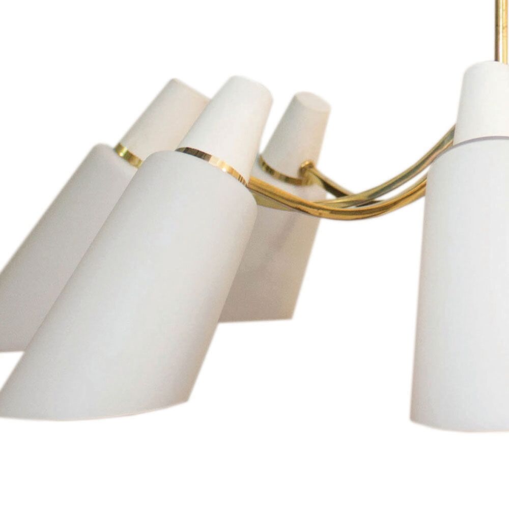 1950s Opaline Chandelier