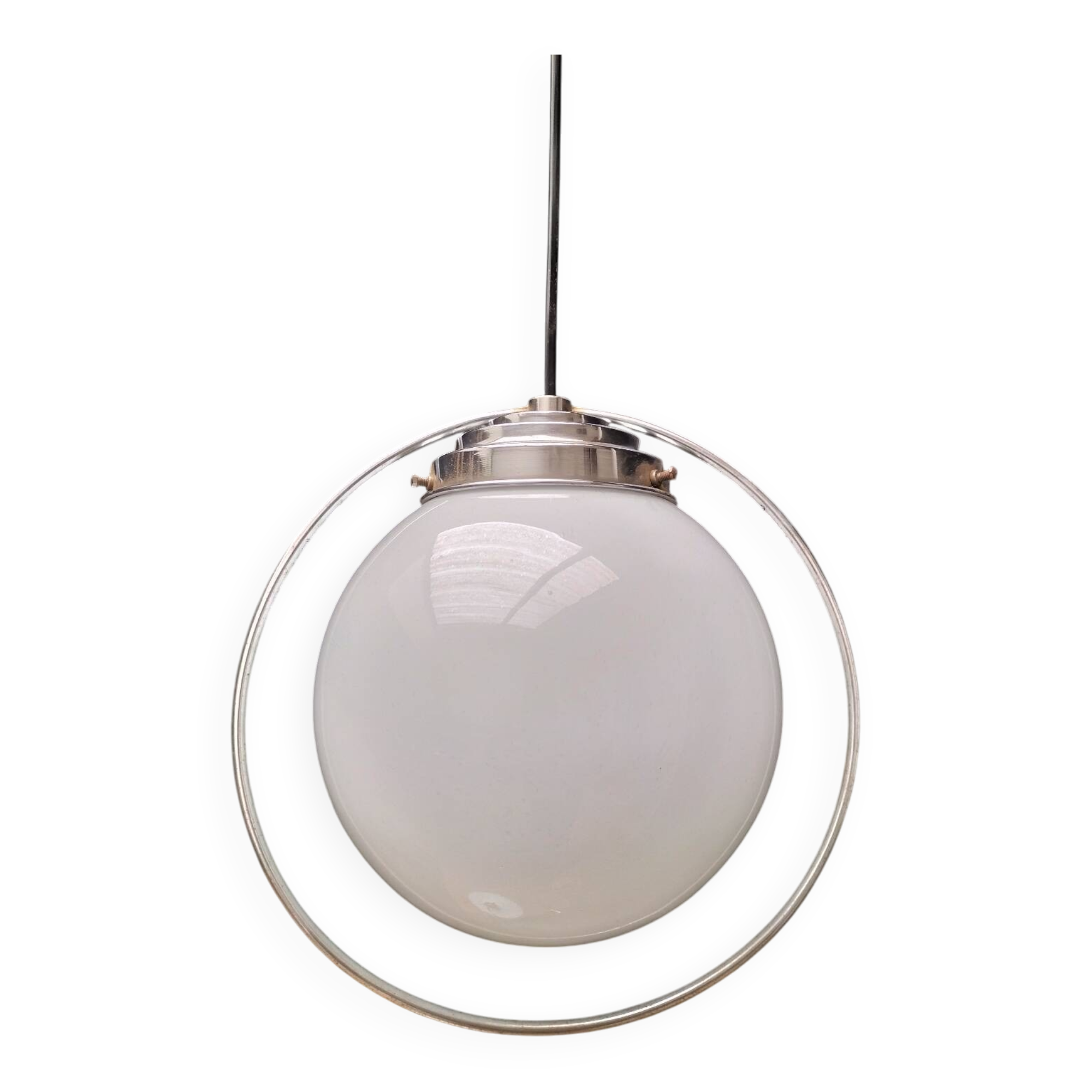 Opaline ball pendant