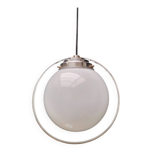 Suspension boule opaline