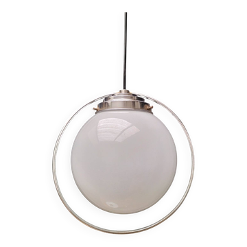 Suspension boule opaline