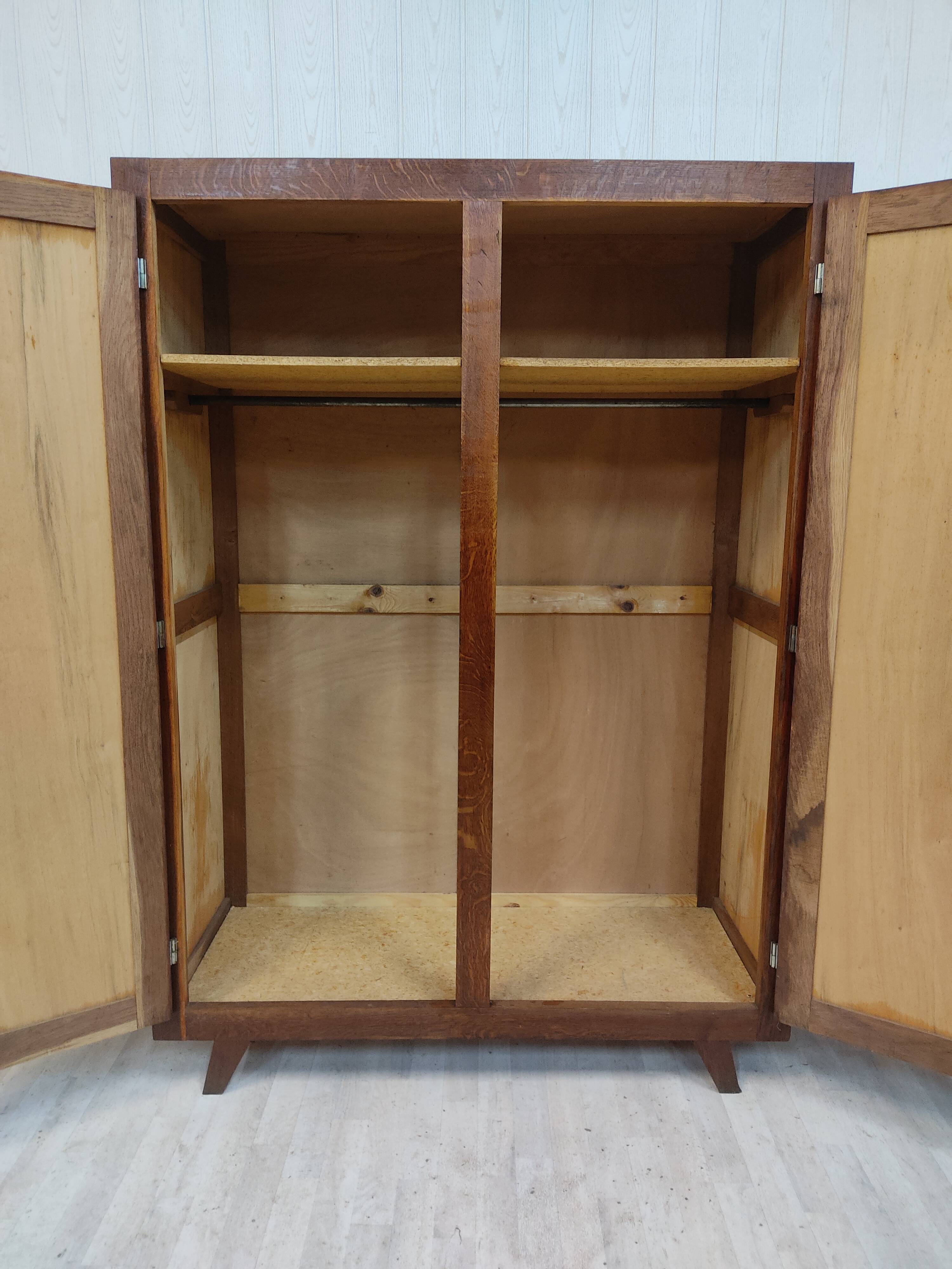 Vintage compass feet cabinet