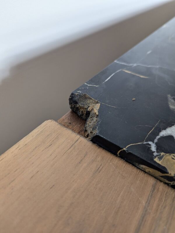 Enfilade style Art déco en noyer attribuée à Maxime Old, années 1940