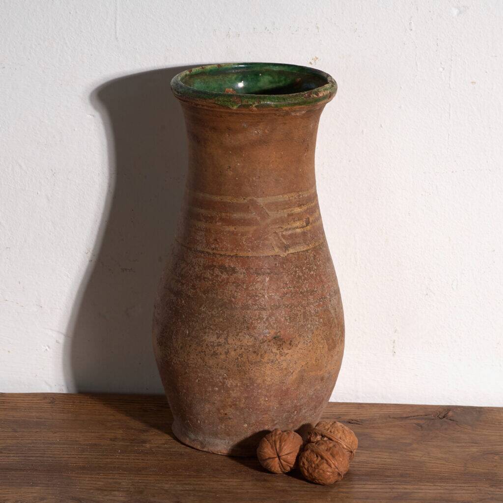 Antique glazed ceramic vase – Central Europe, circa 1920