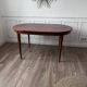 Table en teck ovale vintage