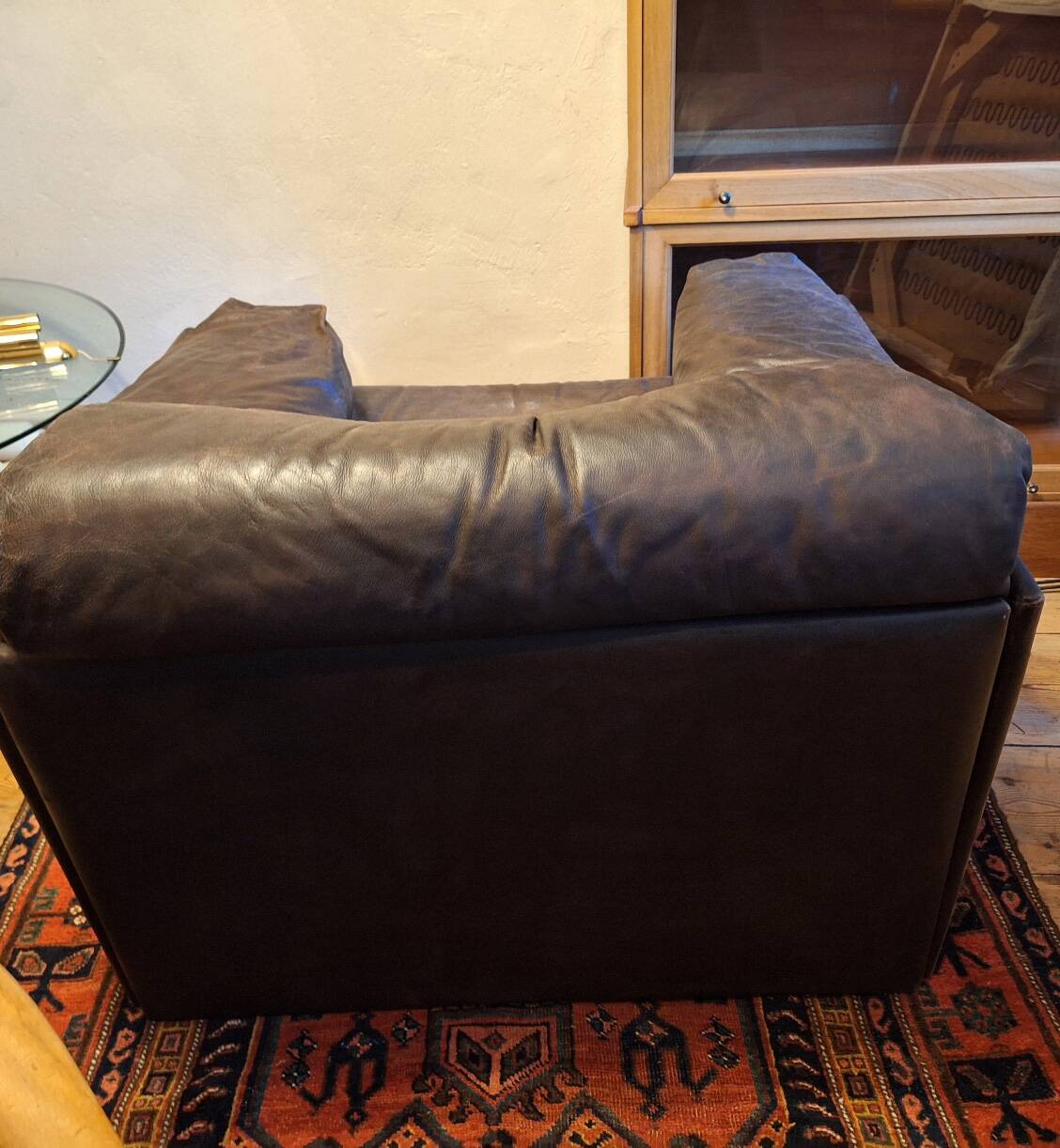 Niels Eilersen leather lounge chair, 1960s