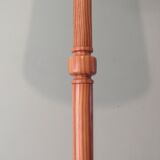 Vintage floor lamp with custom lampshade