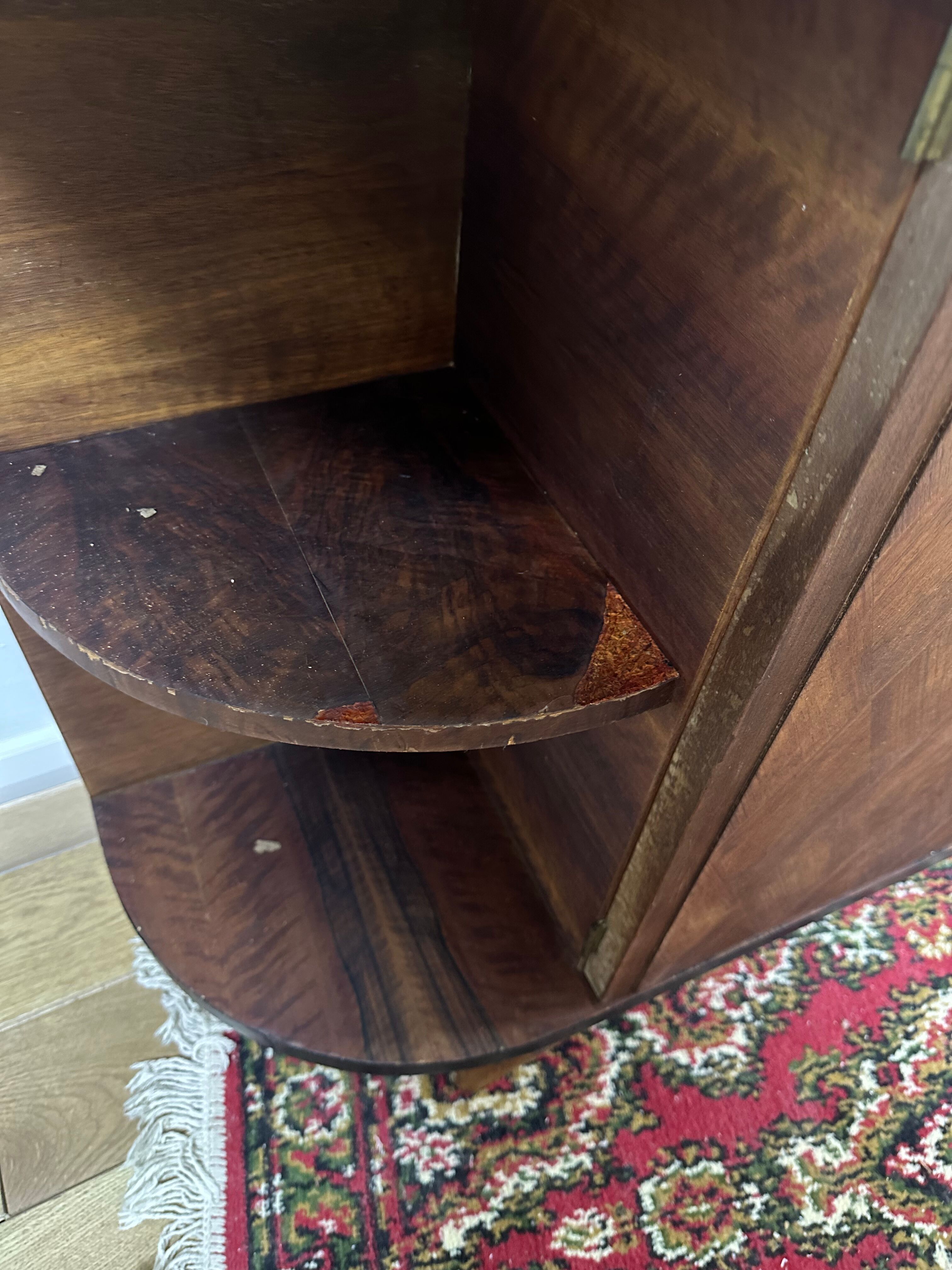 Vintage checkerboard doors sideboard